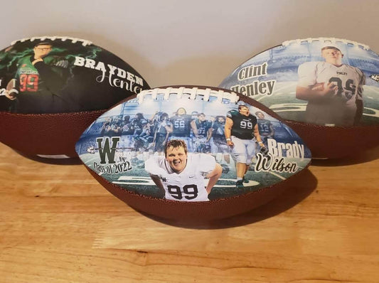 1 panel Custom Football