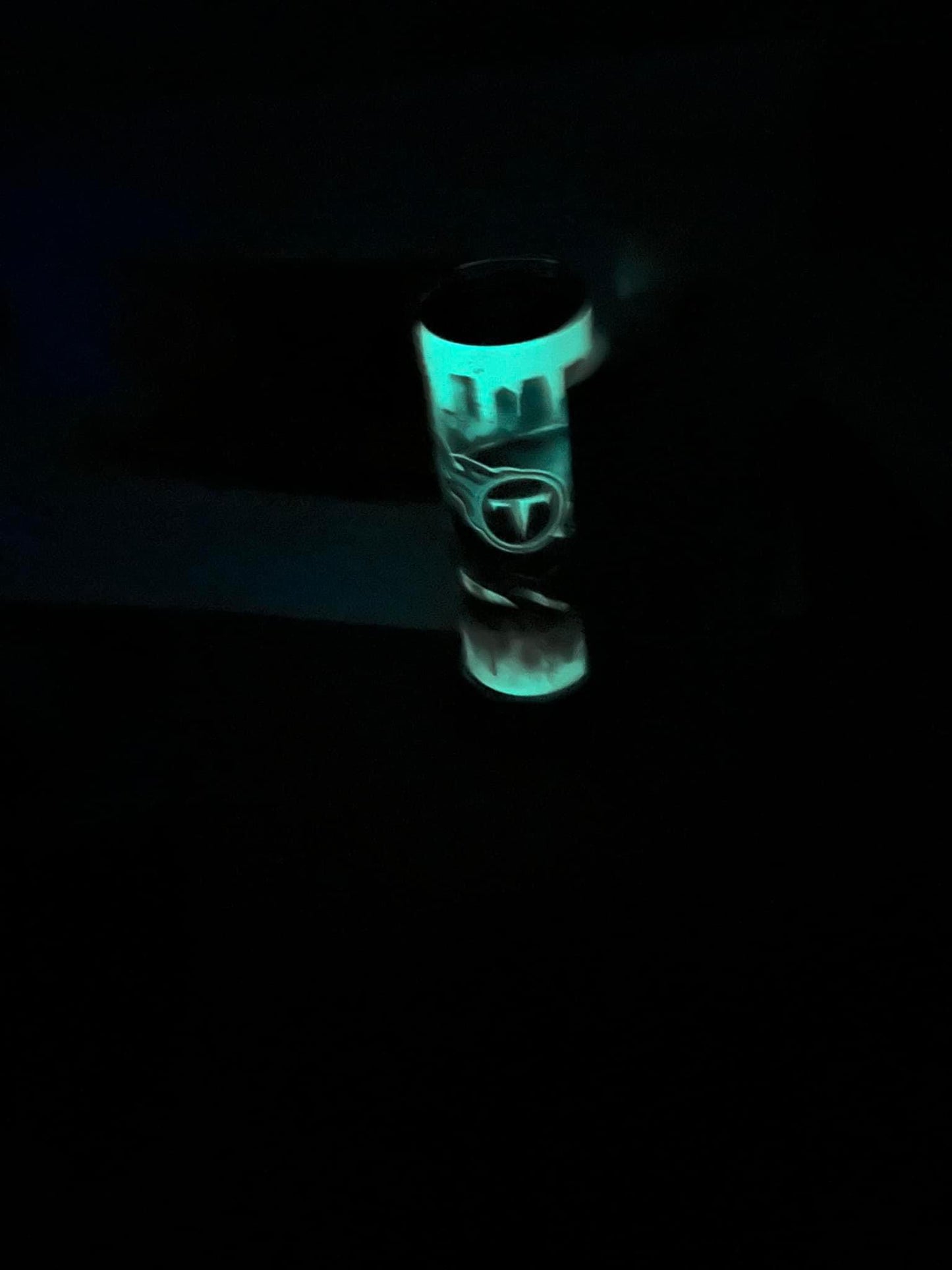 Glow in the dark tumbler