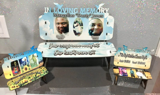 Memorial Bench Displays